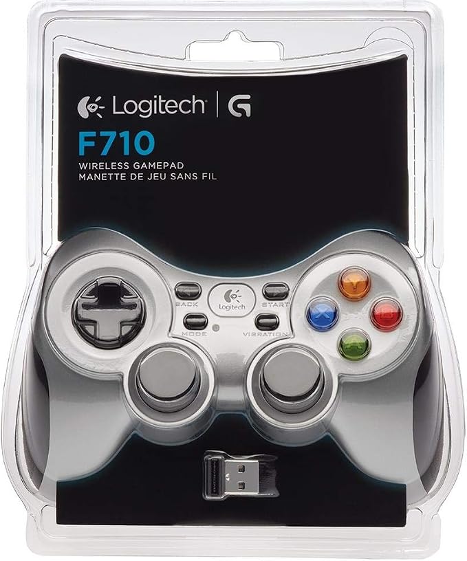 Logitech G F710 Wireless Gamepad with USB Nano Receiver - Grey/Black - Image 5