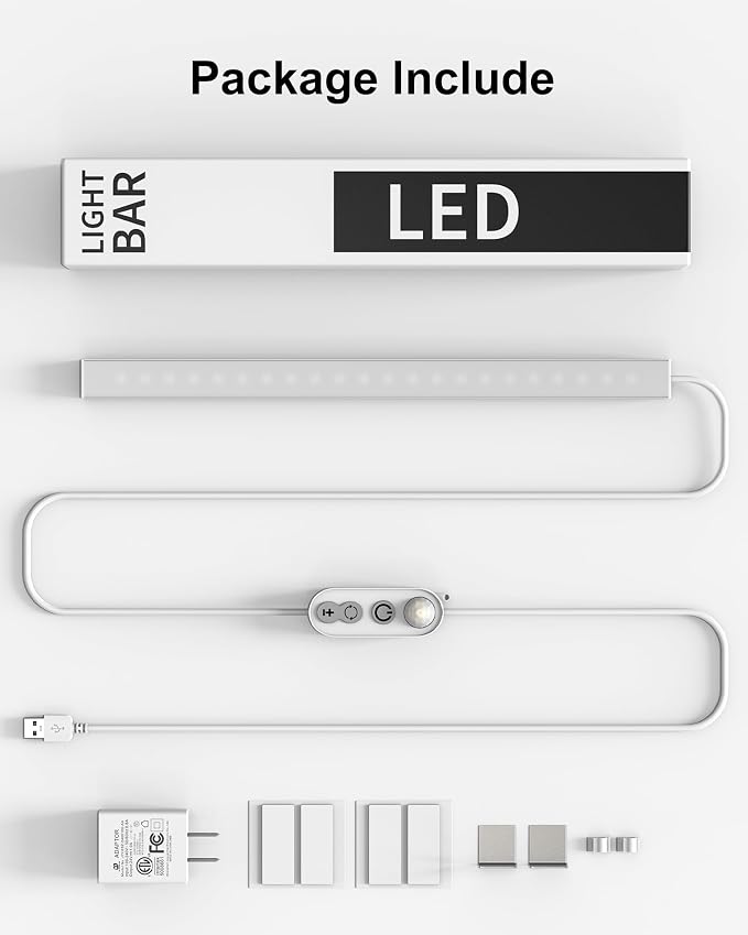 ASOKO Motion Sensor LED Under Counter Light 14.5in 3 Color - Image 7