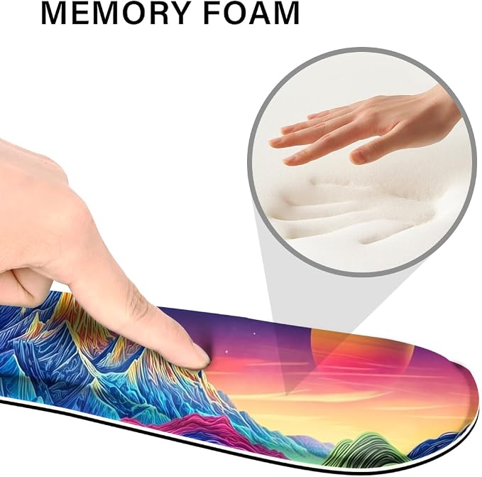 Desk Pad and Keyboard Wrist Rest, Large Mouse Pad + Keyboard Pad+Mouse Wrist Support, Non-Slip Desk Mat Protector for Office, Home 31.5×11.8 Inches Dazzling Galaxy - Image 4
