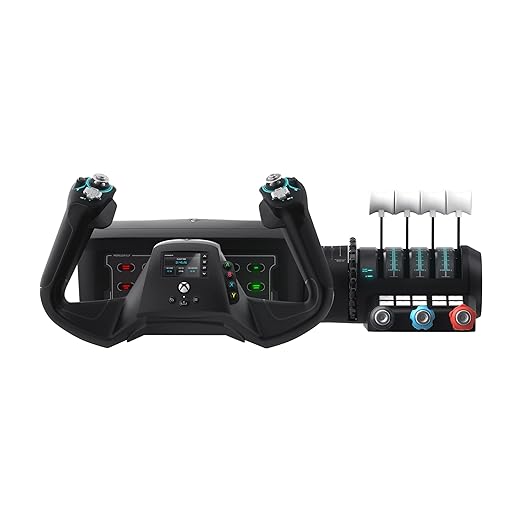 Turtle Beach VelocityOne Flight Universal Control System - Xbox Series X & Xbox Series S, Xbox One & Windows 10 & 11 PCs with Yoke Handle, Throttle Quadrant, Trim Wheel & Rudder Controls - Image 2