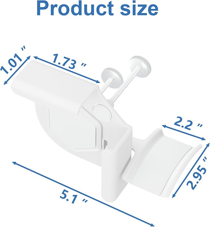 Headphone Holder for Screen (White) - Image 9