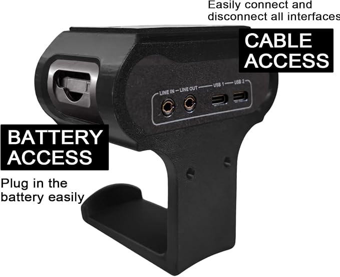 Under Desk Headphone Hanger Stand for SteelSeries Arctis Nova Pro Wireless Base Station with Dock–Arctis Pro Wireless NOVA Headphone Hanger Stand - Image 6