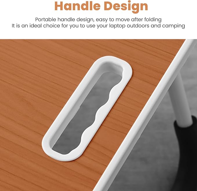 Foldable Lap Desk Stand Bed Desk Laptop Table - Image 7