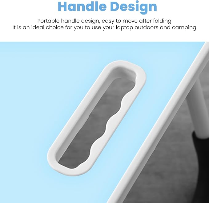 Foldable Lap Desk Stand Bed Desk Laptop Table - Image 6