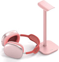 Headphone Stand, Desktop Headset Holder Desk Earphone Stand Aluminum Headset Hanger Headphone Rack Stand to Hold Earphones Such as Airpods Max, Sony, Beats, Bose, Razer, HyperX(Pink) by MANMUVIMO