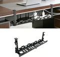 No Drill Under Desk Cable Tray, Heavy Duty Metal Organizer by Unknown