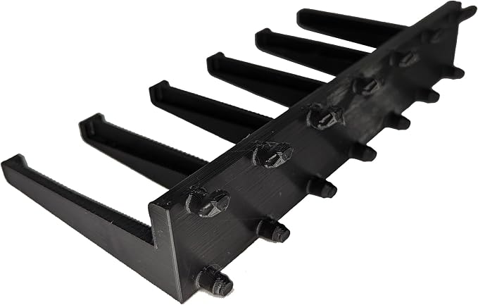 Hammy3DPrints Mount for Pmag Mags - Pegboard/Metal Pegboard/Skadis/etc. | Magazine Holder Storage Rack - Image 4