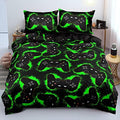 Gamer Bedding Sets for Boys, Gaming Duvet Cover Set King Size,Boys Video Games Comforter Cover, Bed Set for Teen Boys Bedroom,Boy Gamer Room Decor, Gamepad2302 by Holiyjog