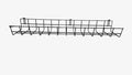 Northland Online Under Desk Cable Organizer 24 Inch Wire Tray | Under Table Cord Management Basket | Cable Cage to Hide Cords | Computer Desk Raceway for Home & Office | Heavy Duty Steel by Northland+Online