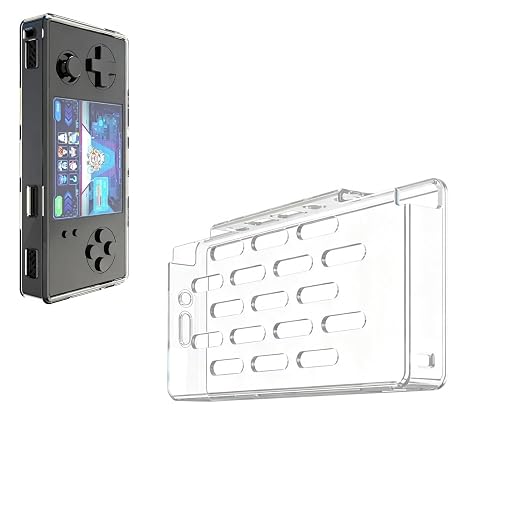 Clear TPU Protective Case for GKD H350H Handheld Game Console by Unknown