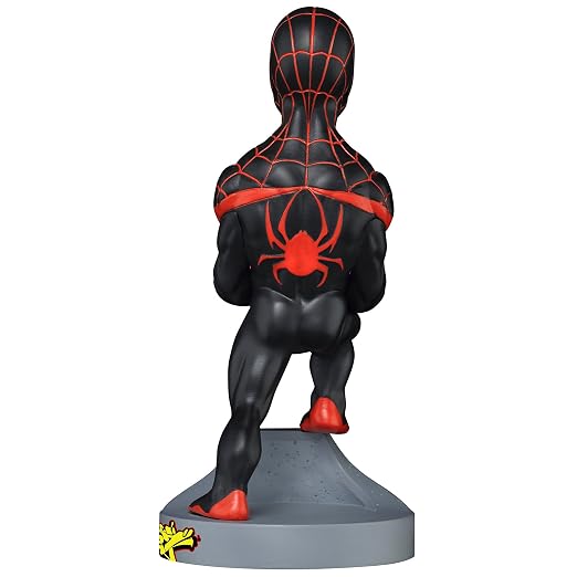 Exquisite Gaming Cable Guy - Marvel Spiderverse: Miles Morales Spiderman - Charging Controller and Device Holder - Toy - Xbox 360 - Image 6
