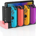 Switch Controller Charger Dock for Nintendo Switch 1/OLED for 4 Joy-Cons by Klipdasse