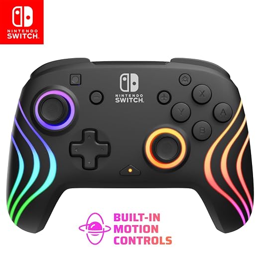 PDP Afterglow Wave Wireless RGB Gaming Controller for Nintendo Switch 2 by PDP