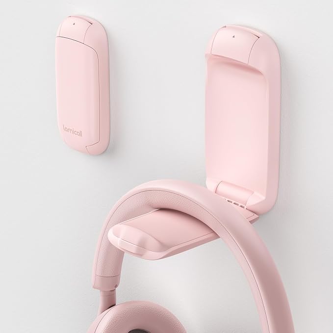 Lamicall Headphone Stand, Sticky Headset Holder, Foldable Headphone Holder by Lamicall