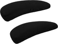Smiry Stretch Printed Office Chair Armrest Covers, 2 Pcs, Black | Soft Fit Removable Washable Computer Desk Chair Arm Covers Protector by Smiry