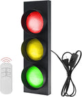 KZU Traffic Light Lamp Decoration On Wall, LED Lights Lamp Decor with Remote Control Wall Lamp for Living Room Bedroom Bar Club Gaming Room, Room Wall Decor by KZU