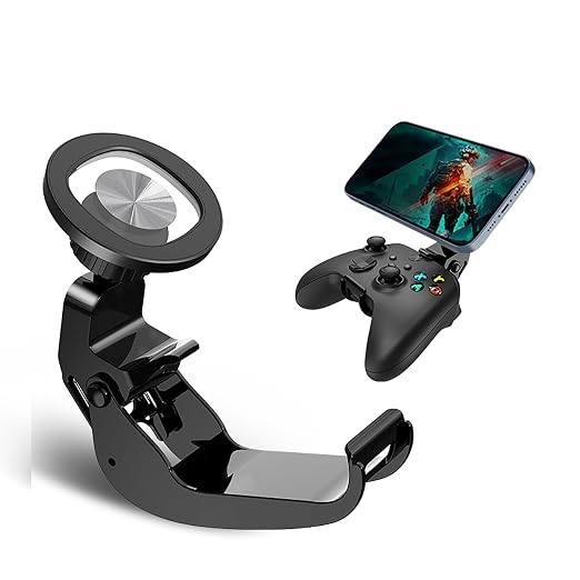 NBCP Xbox Controller Phone Mount - Gaming Phone Holder,MagSafe Phone Mount Magnetic for Xbox One & Xbox Series X|S Controllers by NBCP