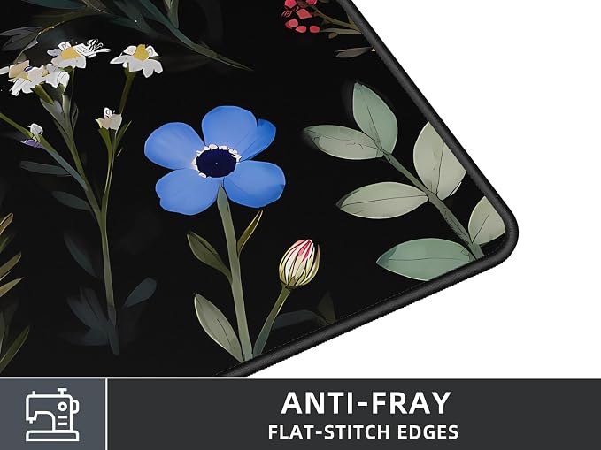Rinaze Large Gaming Mouse Pad, Extended Mousepad with Superior Micro-Weave Cloth, Comfortable Desk Mat for Gamer, Office and Home 900x400 mm - Image 3