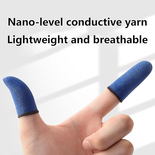 5 Pairs Thumb Sleeve Breathable Screen Finger Covers Thumb Fingertip Covers Gloves Sleeves Smartphone Gaming Gear - Image 3