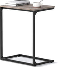 VASAGLE C Shape End Table for Couch or Sofa, Industrial Small Side Table by Unknown