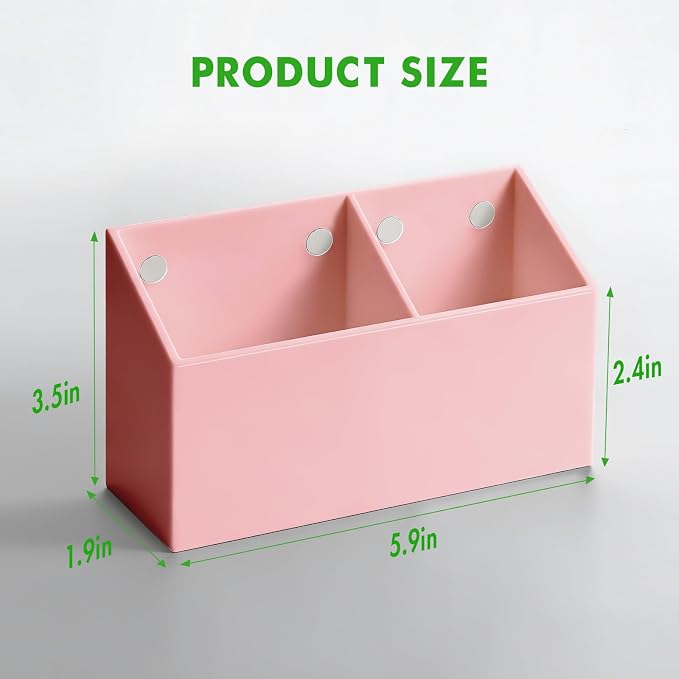 Acrylic Magnetic Pen Holder for Whiteboard,Fridge, School Supplies - Image 7