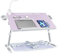 iXTRA Adjustable Laptop Lap Desk with Cooling Fan USB Light for Adults by IXTRA