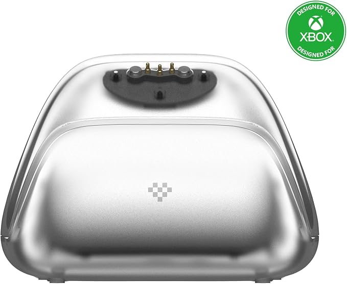 8BitDo Charging Dock for Xbox Wireless Controllers, Xbox Charging Station with Magnetic Secure Charging for Xbox Series X|S and Xbox One Controller - Officially Licensed (White) | Officially licensed, Xbox Series X|S and Xbox One wireless controllers,1... - Image 3