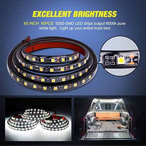 Nilight 3PCS 60 Inch Truck Bed Light Kit 270 LEDs - Image 2