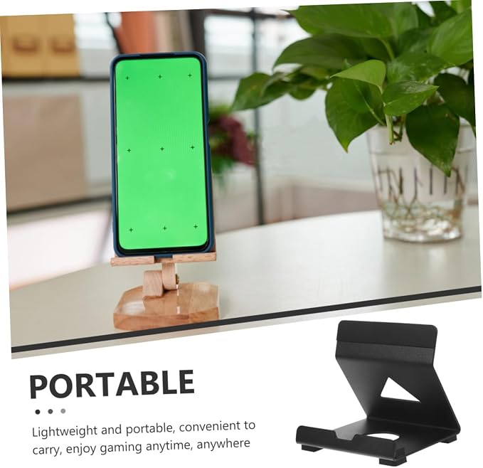 WOONEKY Handheld Console Stand Holder Multi-Functional Desktop Game Console Base for Portal and Switch Compact Sturdy Easy to Install Black - Image 3