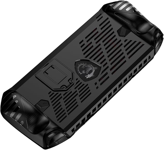 Soft TPU Protective Case with Kickstand for MSI Claw A1M 7" 2024 Handheld Game Console Skin Cover Drop-Proof Protector Slim Stand Sleeve with Non-Slip,Anti-Collision,Shockproof (Black) - Image 8