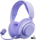 SteelSeries Arctis Nova 3P Wireless Multi-Platform Gaming Headset — Mobile App Control — 40 HR Battery — Neodymium Magnetic Drivers — 2.4GHz/Bluetooth — PS5, PS4, PC, Switch, Mobile — Lavender by Unknown