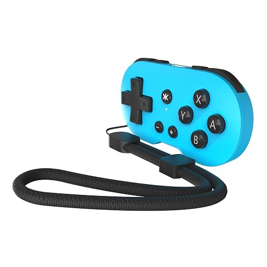 CRKD ATOM - Collectible Keychain Controller for Nintendo Switch, PC, Mac, Mobile and Smart TV (Sky Blue) - Image 4