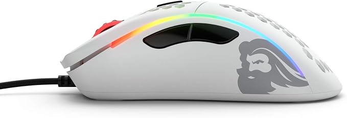 Glorious Model D- (Minus) Lightweight Gaming Mouse, Matte White (GLO-MS-DM-MW) (Renewed) - Image 6