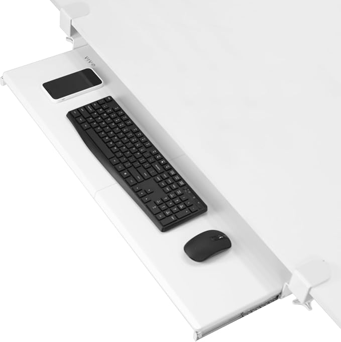 VIVO White Extra Large 34 x 11 in Under Desk Keyboard Tray, MOUNT-KB15EW by Unknown