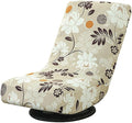 Swivel Reclining Folding Floor Gaming Chair Cover Printed Lazy Boy Chair Slipcover Lounge Folding Sofa Seat Covers for Teens and Adults, 11 by Lussenwert
