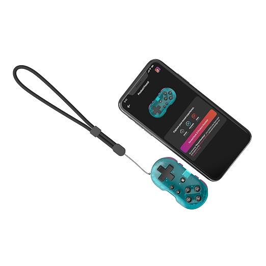 CRKD ATOM - Collectible Keychain Controller for Nintendo Switch, PC, Mac, Mobile and Smart TV (Glacier Blue) - Image 3