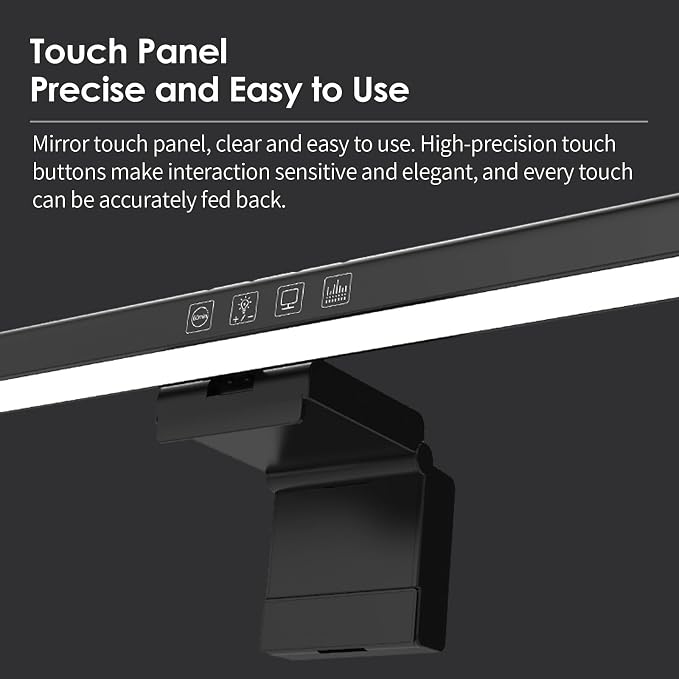 BY-J PC Screen Lamp with Remote Control, Adjustable Screen Light Automatic Dimming, LED USB Computer Lamp 15.7 in Monitor Light Bar Lighting for Office Gaming - Image 7
