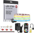 BTF-LIGHTING 9.8FT RGB Color Changing UL Listed DC24V COB LED Strip Kit by BTF-LIGHTING