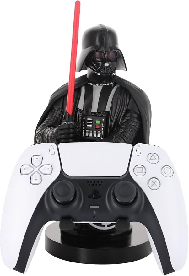 Exquisite Gaming Star Wars Phone Holder & Controller Stand, Darth Vader Cable Guy 8.5 in - Image 2