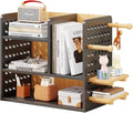 Desk Pegboard Gaming Pegboard Standing Pegboard, Desktop Organizer Office Storage Rack with Accessories, Desktop Display Rack for Dorm Office(40 * 39cm) by Unknown
