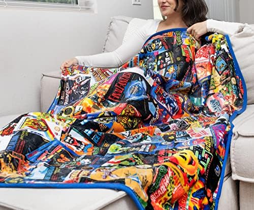 8-Bit Armageddon Retro Video Games Fleece Throw Blanket | Plush Soft Polyester Cover for Sofa and Bed, Cozy Home Decor, Luxury Room Essentials | Novelty Gifts for Adults and Kids | 45 x 60 Inches - Image 6