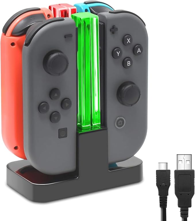 FASTSNAIL Switch Controller Charging Dock for Nintendo Switch for JoyCons by FASTSNAIL
