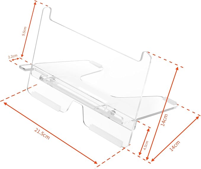 Stand for Legion Go/for Switch 1/2 Console,Acrylic Desktop Holder for Switch 1/2/for Legion Go Gaming Handheld - Image 6