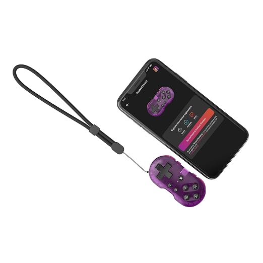 CRKD ATOM - Collectible Keychain Controller for Nintendo Switch, PC, Mac, Mobile and Smart TV (Atomic Purple) - Image 3