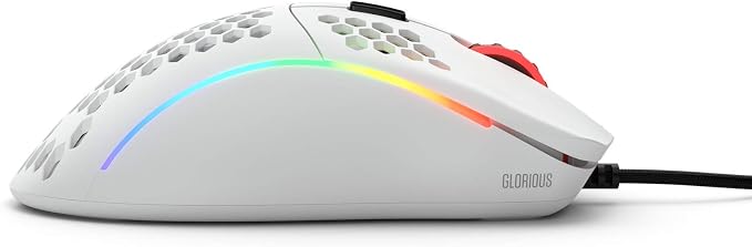 Glorious Model D- (Minus) Lightweight Gaming Mouse, Matte White (GLO-MS-DM-MW) (Renewed) - Image 5
