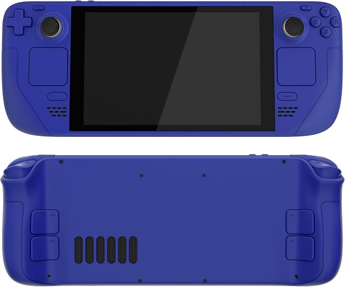 eXtremeRate DIY Full Set Shell with Buttons for Steam Deck LCD, Custom Faceplate Back Plate Replacement Shell for Steam Deck LCD - Dream Blue [Console NOT Included] - Image 4