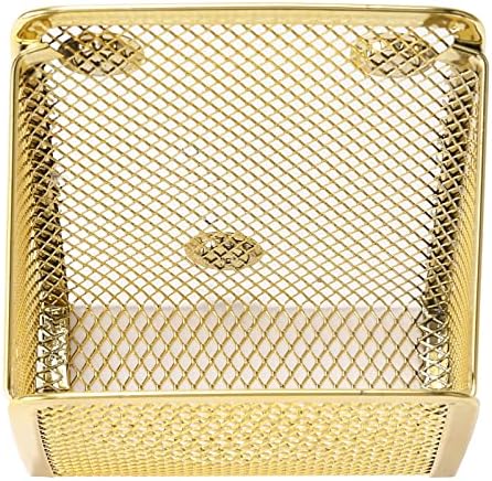 Magnetic Pencil Holder,Mesh Stainless Steel Pen Basket, Metal Writing Utensil Storage Organizer for Whiteboard,Blackboard,Kitchen, Locker, Home, or Office - Image 5