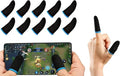 GENDA Gaming Finger Sleeves Pack of 6 - Anti-Sweat Breathable Thumb by GENDA