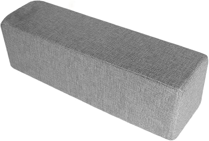 Couch Arm Rest Pillow,Armrest Practical Removable Washable Pillowcase Cushion, Elbow Support Pillow for Living Room, Armchair, Sofa, Chair, Dark Gray - Image 7