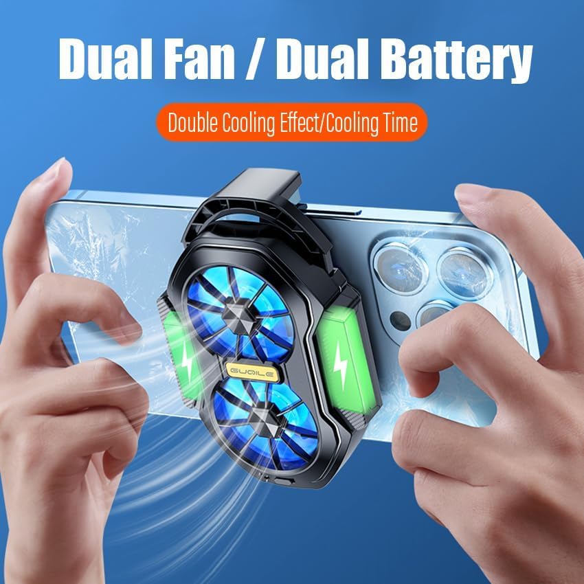 14 in 1 Cell Phone Dual Cooler w/PUBG Mobile Game Controller - Image 3